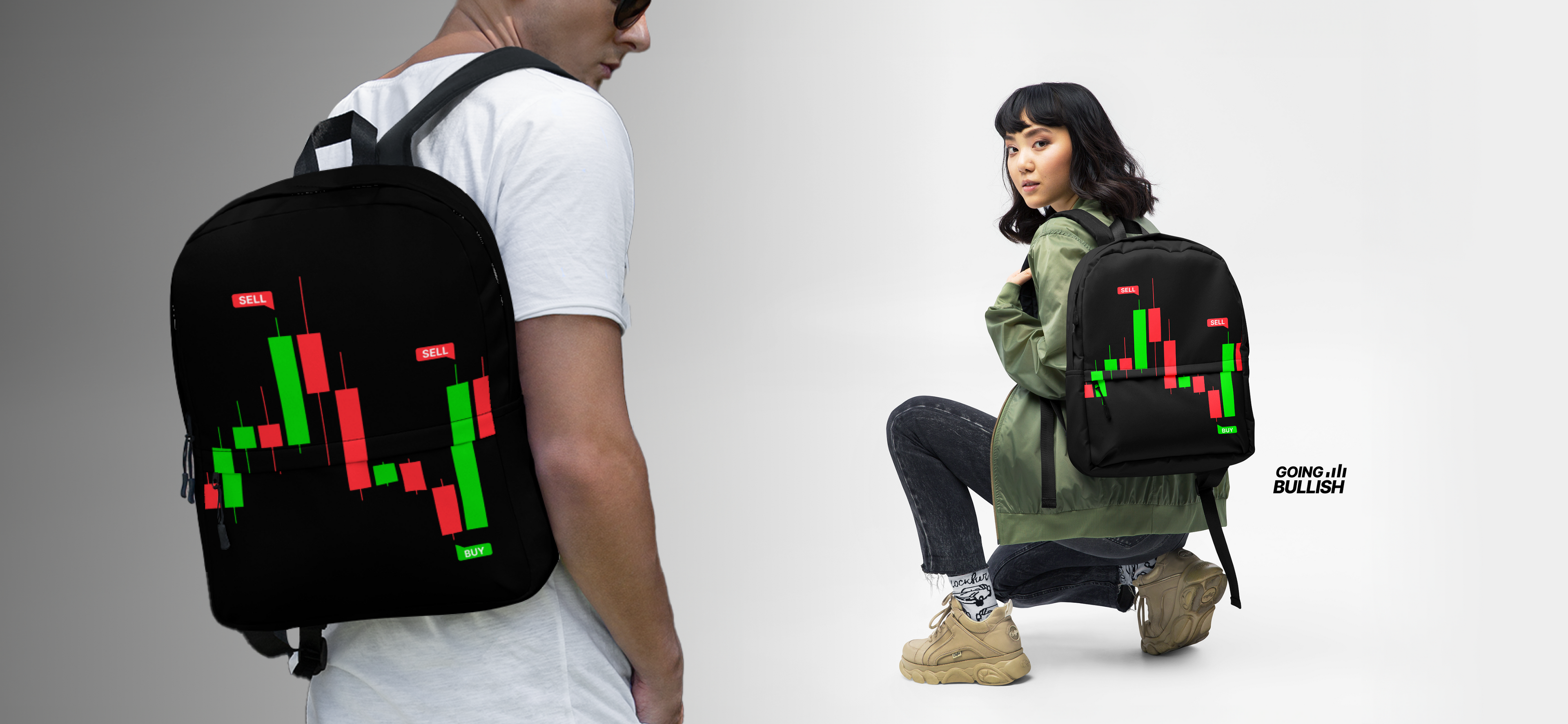 Backpack Trading Stock Accessories gift from our Trader Store